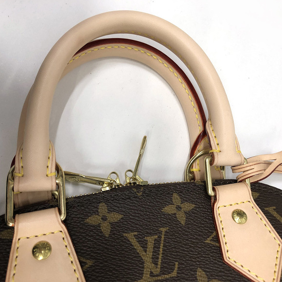 Louis Vuitton Alma BB Monogram 2way Hand Shoulder Bag Brown - Picture 9 of 11
